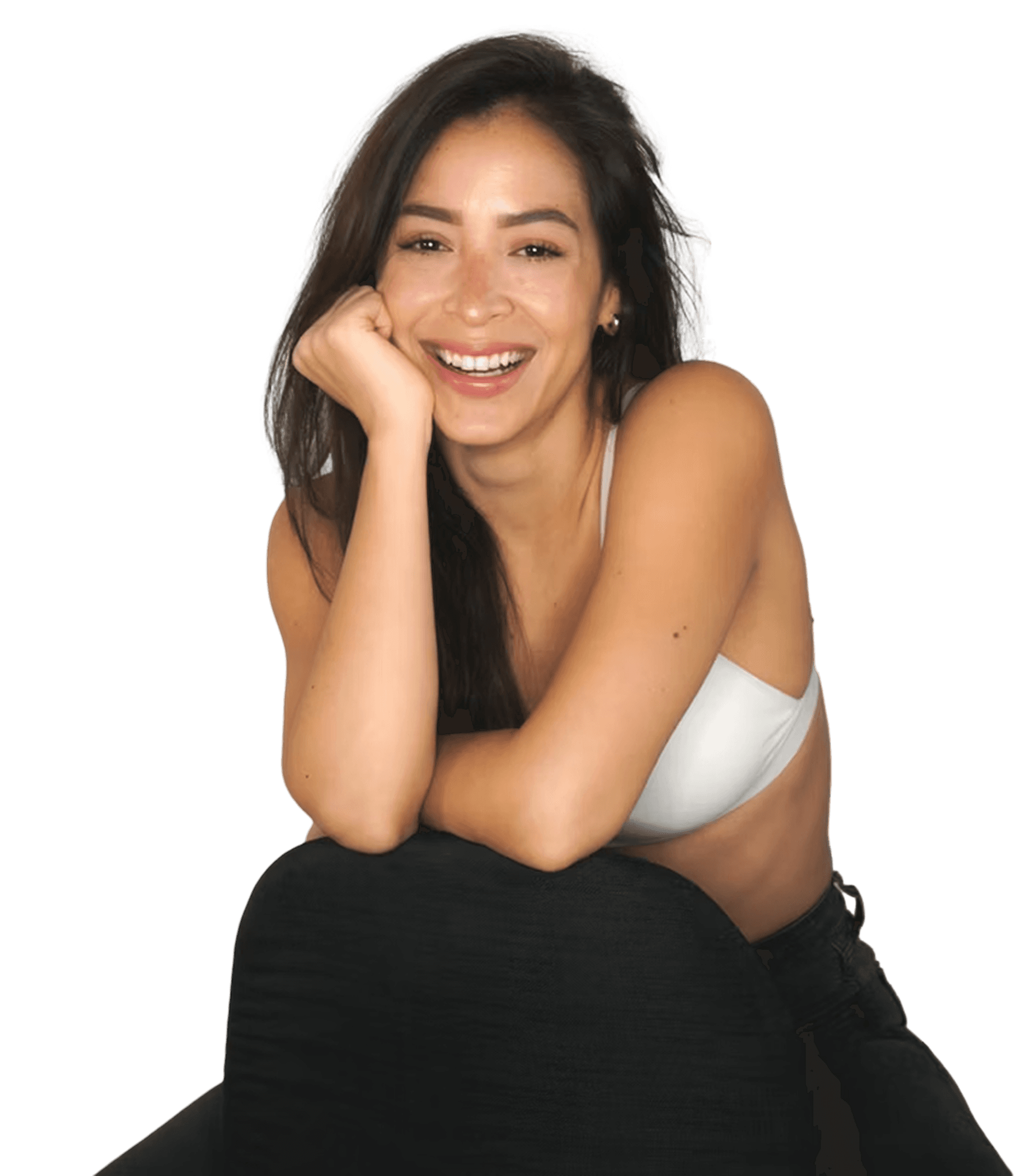 Smiling LASIK patient